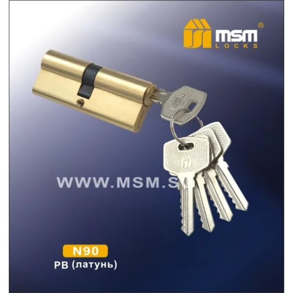 Цилиндр MSM N90 mm 45/45-1
