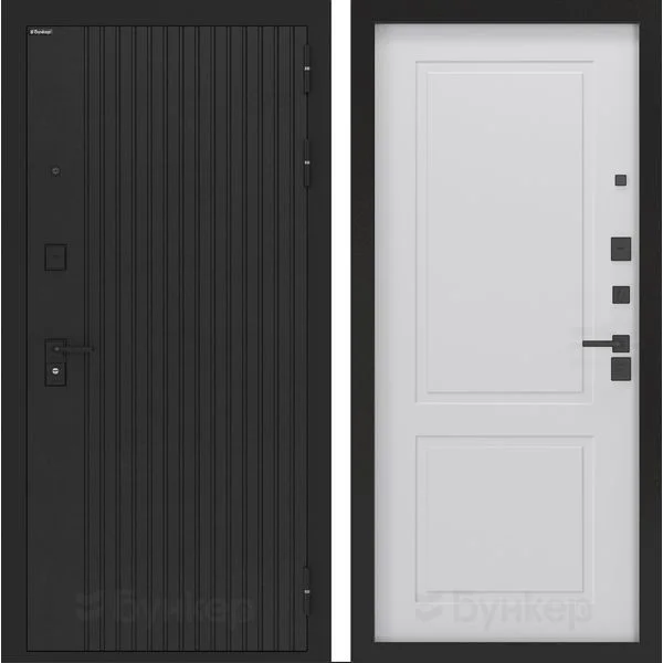 Входная дверь BN-06 с панелью ФЛ-609 Белый софт