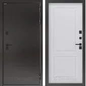 Входная дверь BN-10 Тепло плюс ФЛ-609 Белый софт