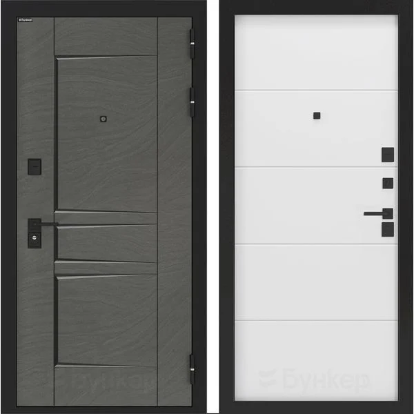 Входная дверь BN-04 с панелью ФЛ-649 Белый софт